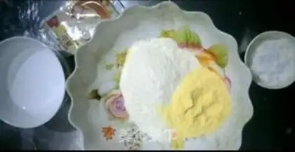 Make Corn buns step 0