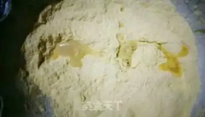 Make Corn buns step 2