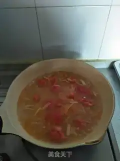 Make Tofu mushroom soup step 10