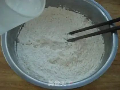 Make Sesame sauce pancakes step 0