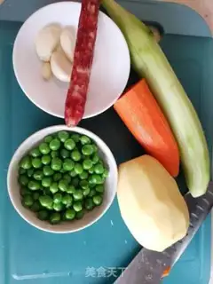 Make Weenie veggies step 0
