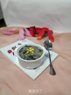 Make Seat corn pea porridge step 5