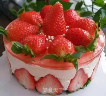 Make Strawberry Moose step 12