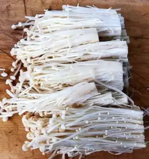 Make Fried golden mushrooms step 1