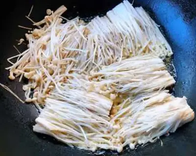 Make Fried golden mushrooms step 5