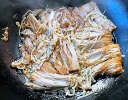 Make Fried golden mushrooms step 6