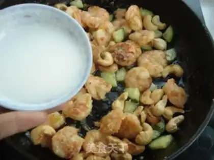 Make Cashew shrimp step 5