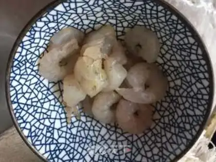 Make Shrimp rice step 0