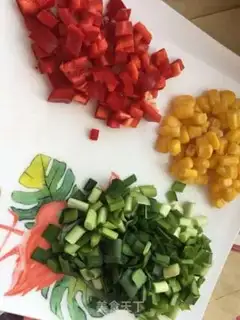 Make Shrimp rice step 1