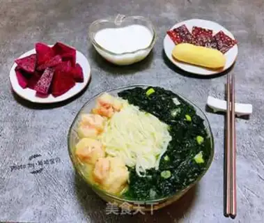 Make Shrimp roller noodles step 9