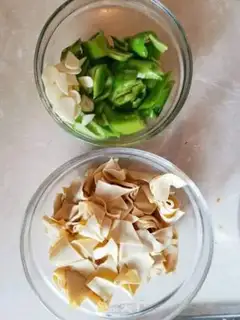 Make Spicy tofu step 1