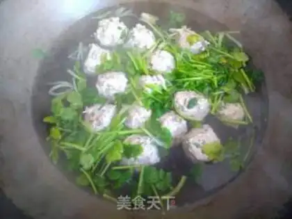 Make Fishball soup step 9