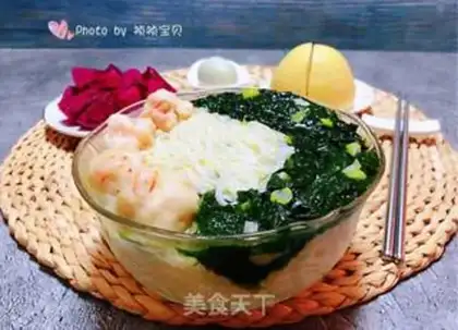 Make Shrimp roller noodles step 13