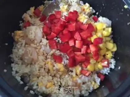 Make Shrimp rice step 8