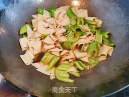 Make Spicy tofu step 6