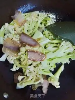 Make Salted meat and cut flowers step 2
