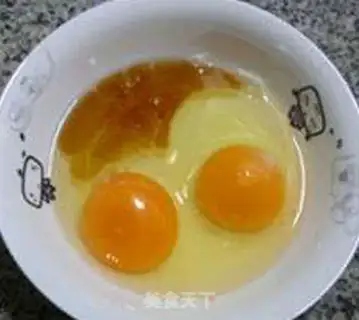 Make Porridge and fried eggs step 3