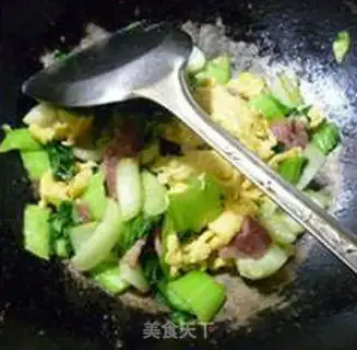 Make Porridge and fried eggs step 13