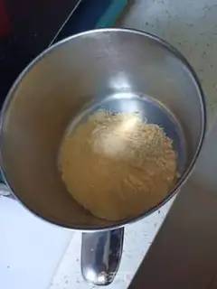 Make Corn congee step 0