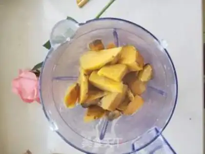 Make Super real potato latte step 2