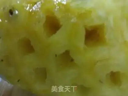 Make Salted pineapple step 1
