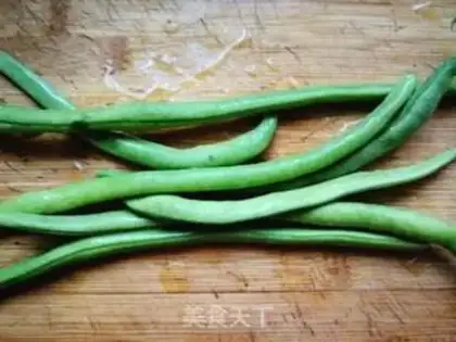 Make Dragon bean horned rice peel step 1