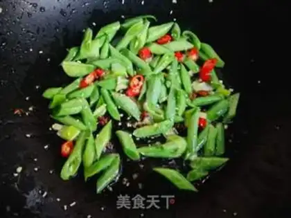 Make Dragon bean horned rice peel step 5