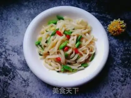 Make Dragon bean horned rice peel step 10