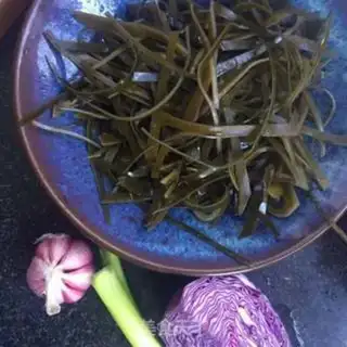 Make ♪ Garrange seaweed ♪ step 1