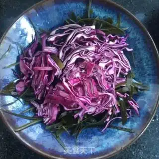 Make ♪ Garrange seaweed ♪ step 2