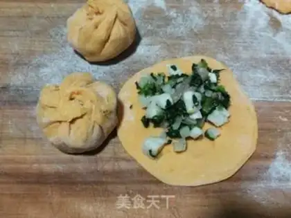 Make Puffy mushrooms step 4