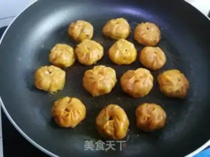 Make Puffy mushrooms step 6
