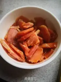Make Garlic fried meat step 1