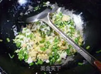 Make Cricket eggs fried old tofu step 9