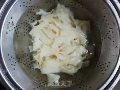 Make Oily noodles step 2