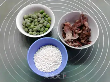 Make Porridge with peas step 0