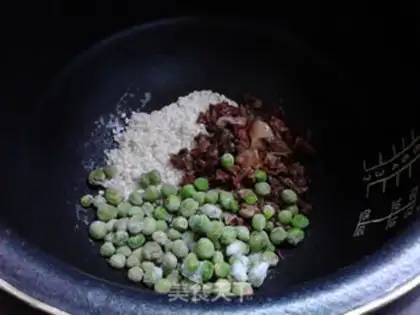 Make Porridge with peas step 3