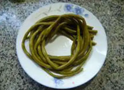Make Skinny pickle with beans step 1