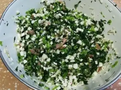 Make Mustard mushroom pie step 5