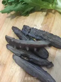 Make Sea cucumbers and eggs step 3