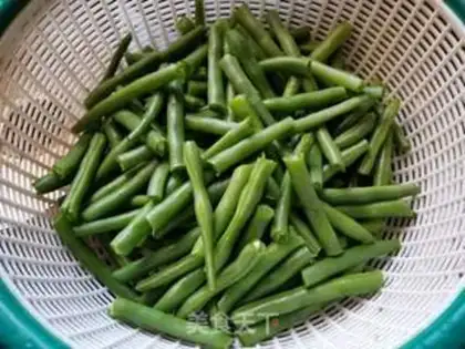 Make Olive food, four season beans step 0
