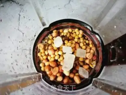 Make Peanut walnut soy step 4