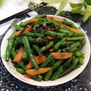Make Olive food, four season beans step 7