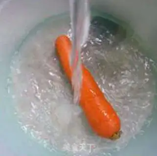 Make Carrot and white meat step 3