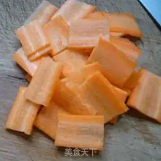 Make Carrot and white meat step 4