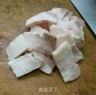 Make Carrot and white meat step 5