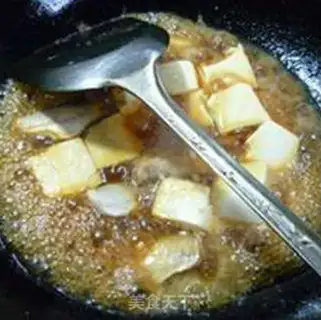 Make Rubber fish boil tofu step 7
