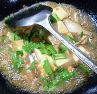 Make Rubber fish boil tofu step 8