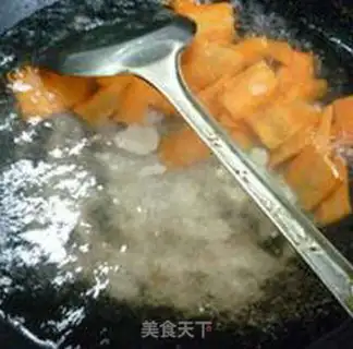 Make Carrot and white meat step 6