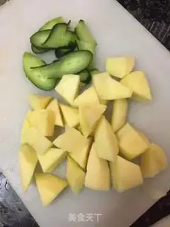 Make Pretzels, potatoes, wings step 2